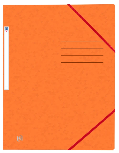 Elastomap Oxford Top File+ A4 oranje