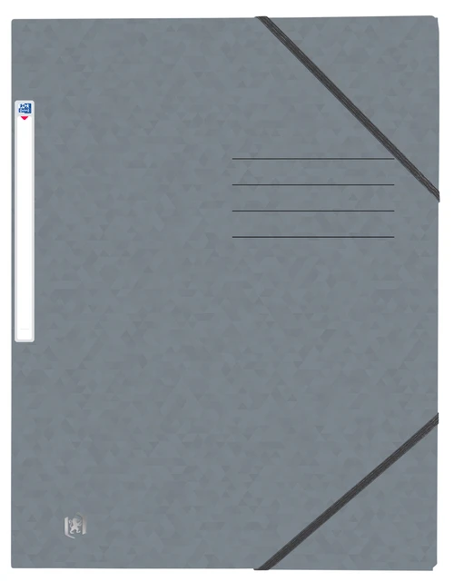 Elastomap Oxford Top File+ A4 Grijs