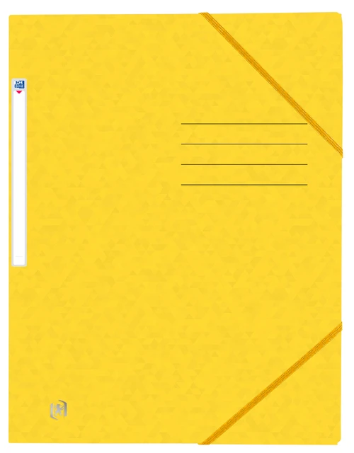 Elastomap Oxford Top File+ A4 geel