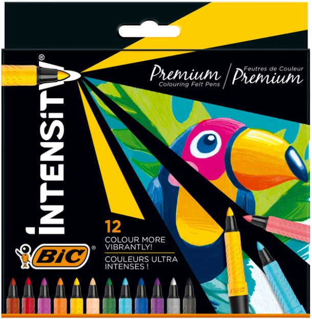 Kleurstift Bic Intensity Ass