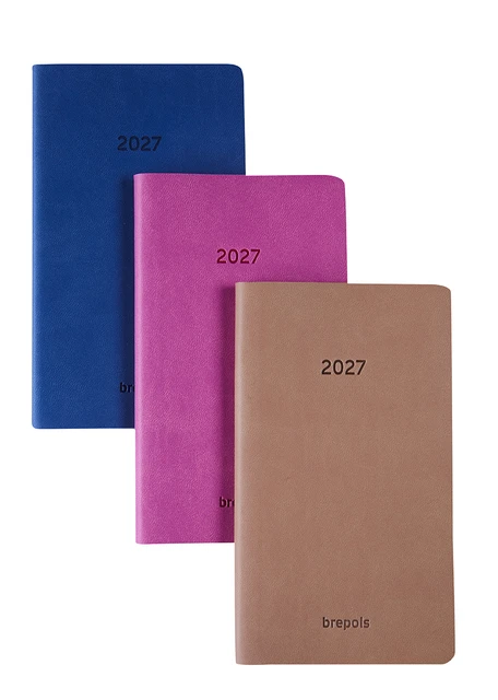 Agenda 2027 Brepols Interplan Colora 7d/2p Assorti