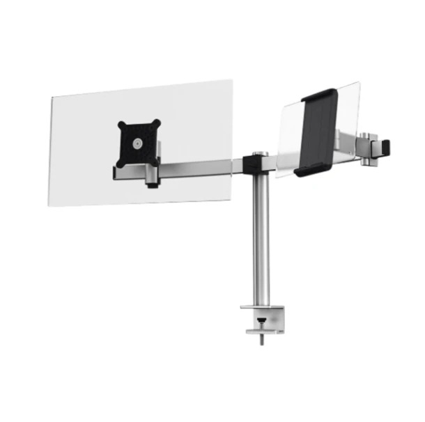 Monitorarm Durable Dubbel Scherm/Tablet Met Klem