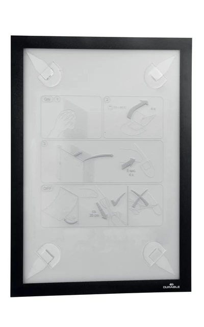 Duraframe Durable A4 Wallpaper Zwart