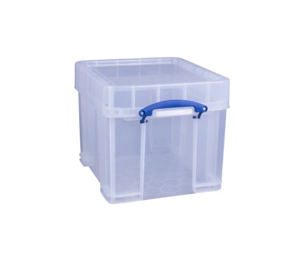 Opbergbox Rub 35 Ltr 480x390x345 Mm Transp Wit