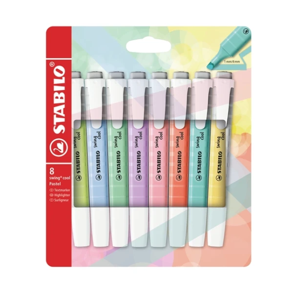 STABILO swing cool pastel - markeerstift - etui me