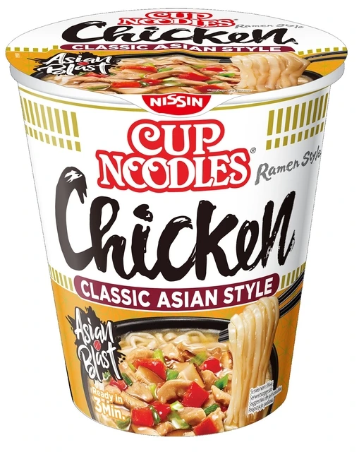 Noodles Nissin Tasty Chicken Cup
