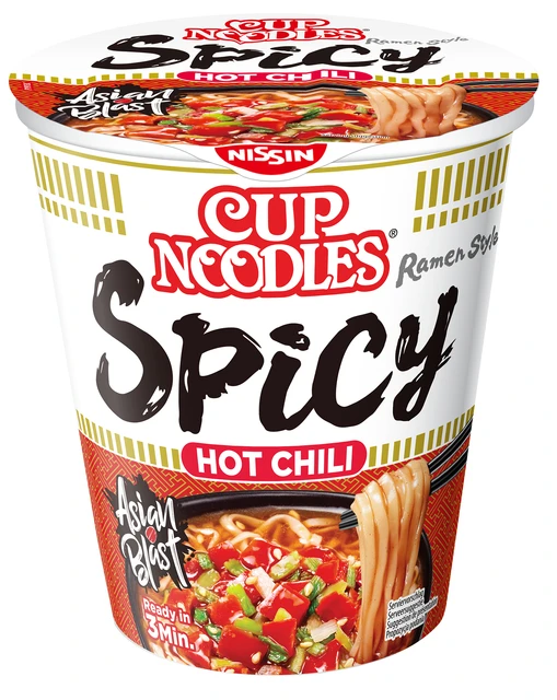 Noodles Nissin Hot Chili Spicy Cup