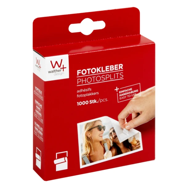 Fotoplakker Walther 10x12mm 1000 Stuks