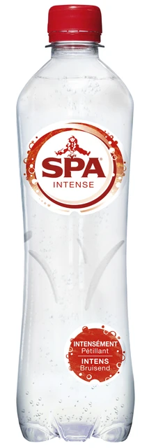 Water Spa Intens Rood Fles 0.5l; tray 24 stuks