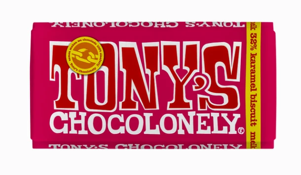 Chocolade Tony Chocolonely Melk Karamel Biscuit