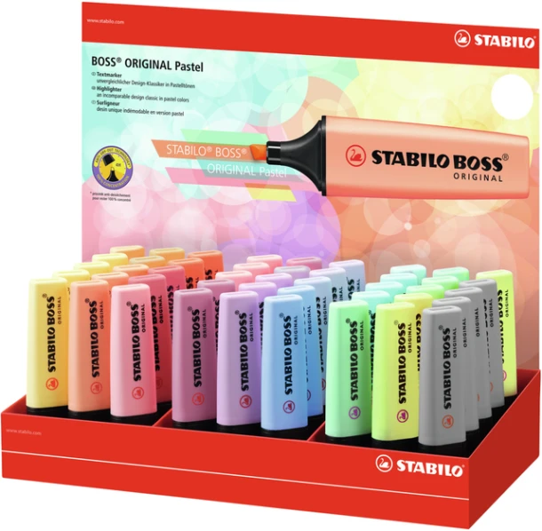 Markeerstift STABILO BOSS Original 70/45 pastel assorti