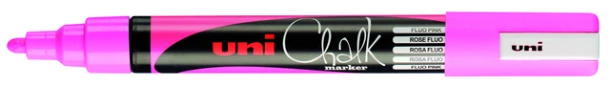 Krijtstift Uni-Ball Chalk Rond Fluo Roze