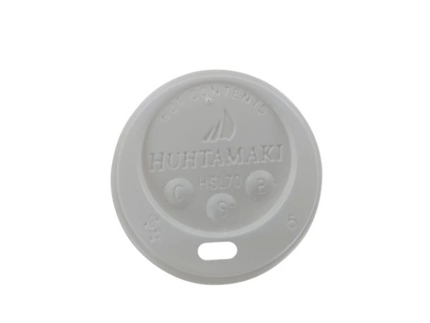 Bekerdeksel IEZZY Ø70mm plastic 100 stuks