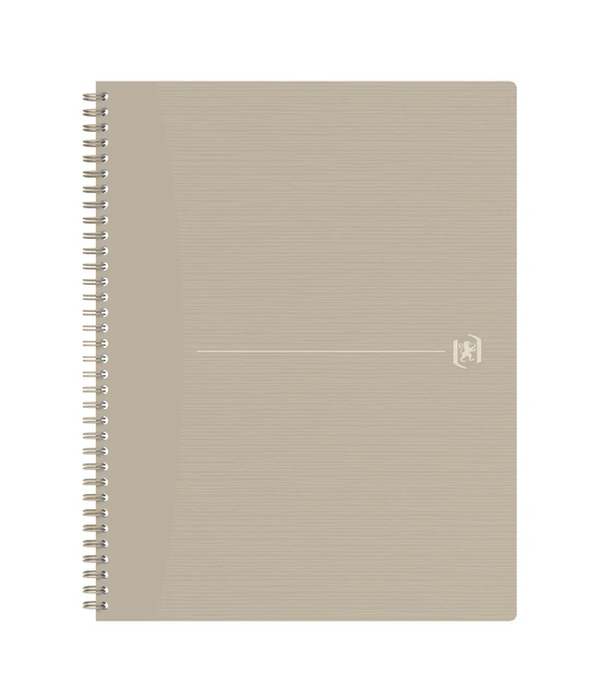 Spiraalblok Oxford Origin A4+ lijn 140 pagina's 80gr zand