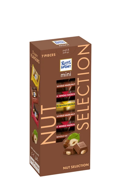 Ritter Sport Mini Nut Selection Toren 7x16.67gr