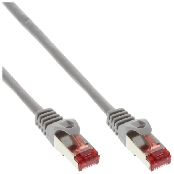 Kabel Inline Patch Cat.6 S/Ftp 2 M Grijs