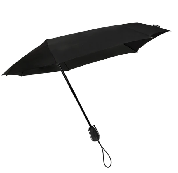 Paraplu STORMaxi® opvouwbaar Ø 90cm handmatige sluiting windproof zwart