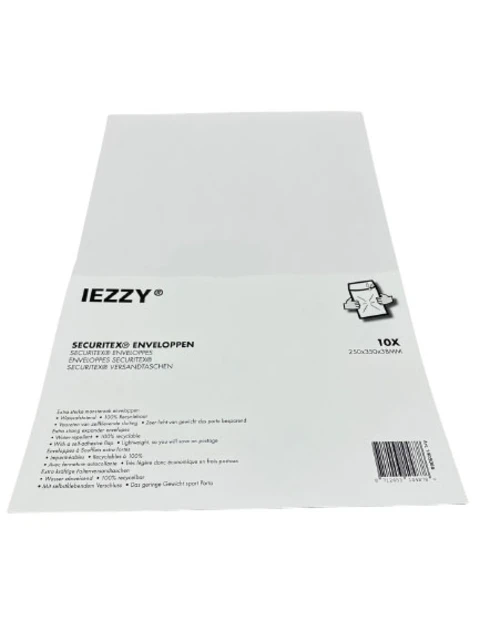 Securitex envelop IEZZY 250x350x38mm 10 stuks
