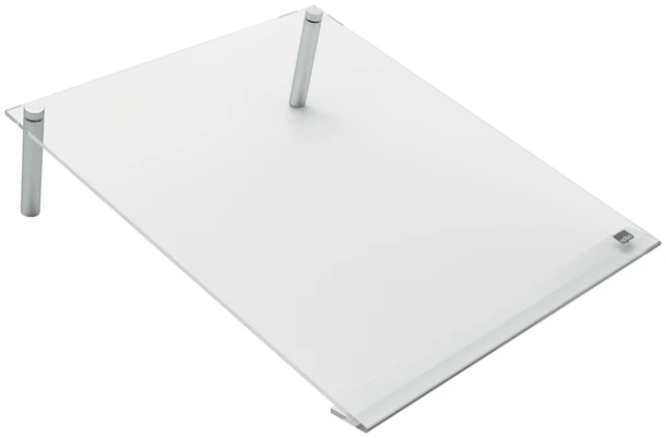 Notitiebord Nobo transparant acryl schuin A4