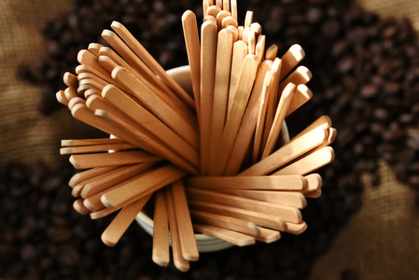 Roerstaafje Iezzy 110mm Hout