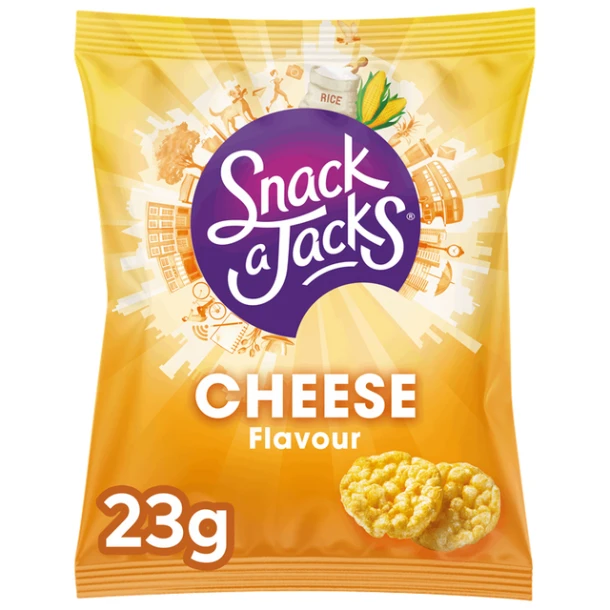 Mini Rijstwafels Snack-A-Jacks Cheese
