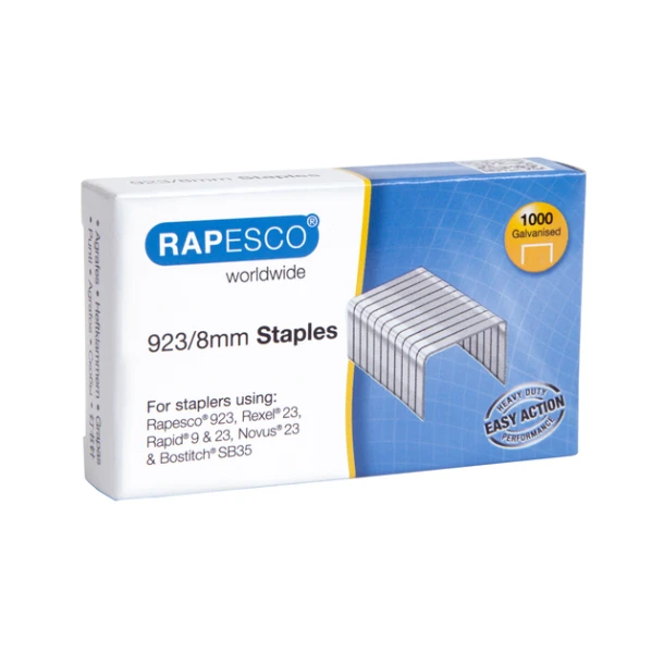 Nieten Rapesco 923/8 (23 Type) Verzi 1000st
