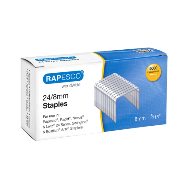 Nieten Rapesco 24/8 Verzi 5000st