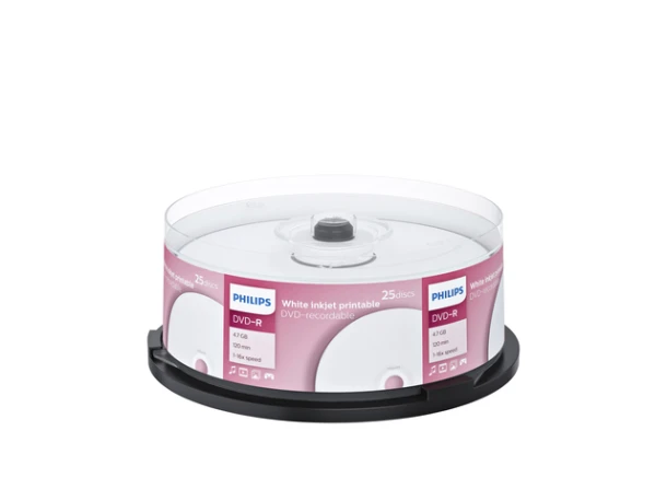 Dvd-R Philips 4.7gb 16x Iw Sp (25)