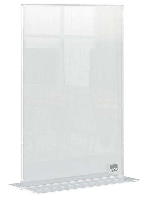 Infobord Nobo Premium Plus A5 acryl vrijstaand