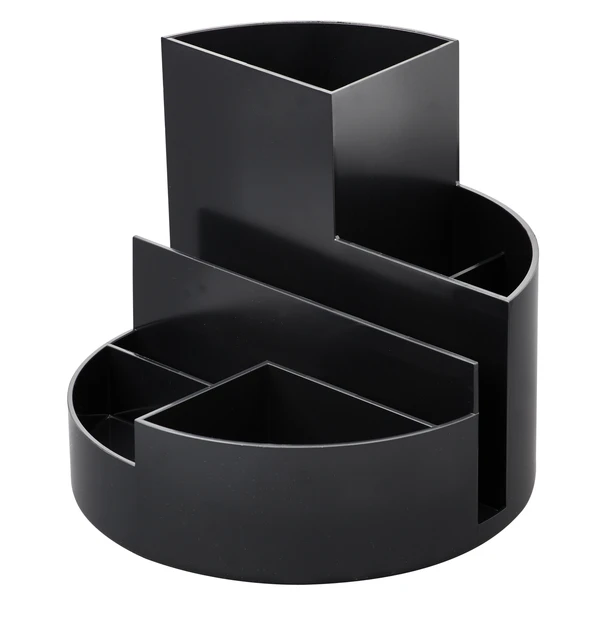 Pennenkoker Maul Roundbox Recycled 6 Vaks Zwart