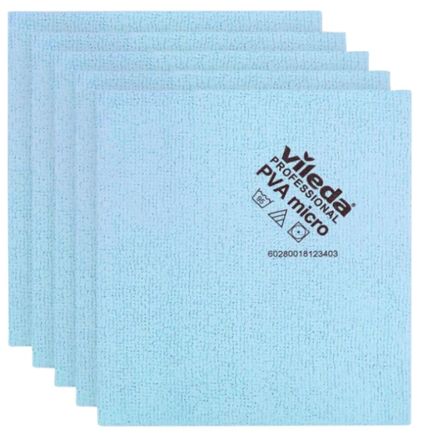 Microvezeldoeken Vileda Pro blauw