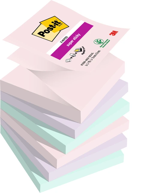 Memoblok 3m Post-It Z-Notes R330-6ss-Soul