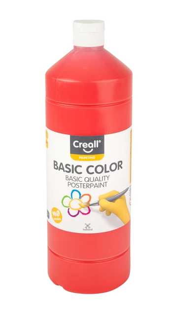 Plakkaatverf Creall Basic 05 Lichtrood 1000ml