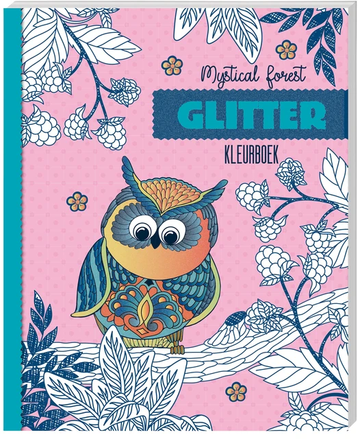 Kleurboek Interstat Glitter Mystical Forest