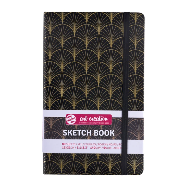 Schetsboek Talens Art Creation 130x210mm Art Deco