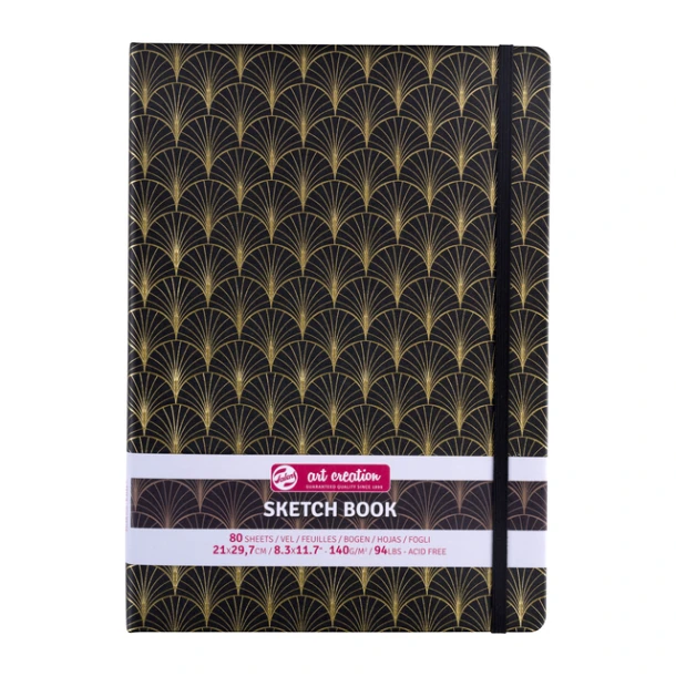 Schetsboek Talens Art Creation 210x297mm Art Deco