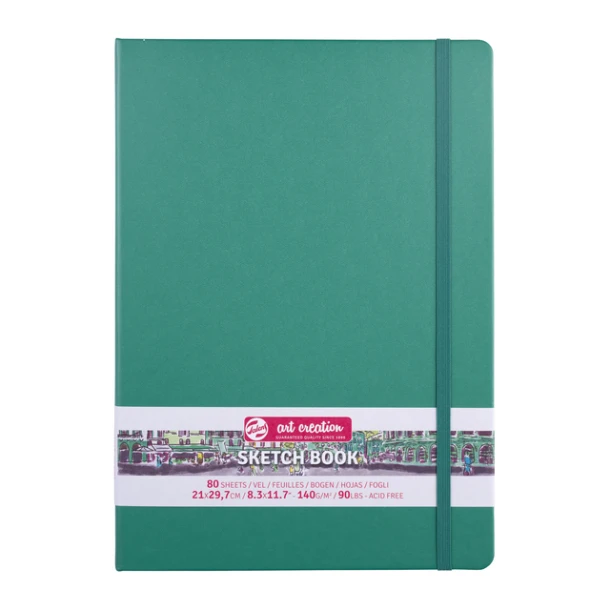 Schetsboek Talens Art Creation 210x297mm Woudgroen