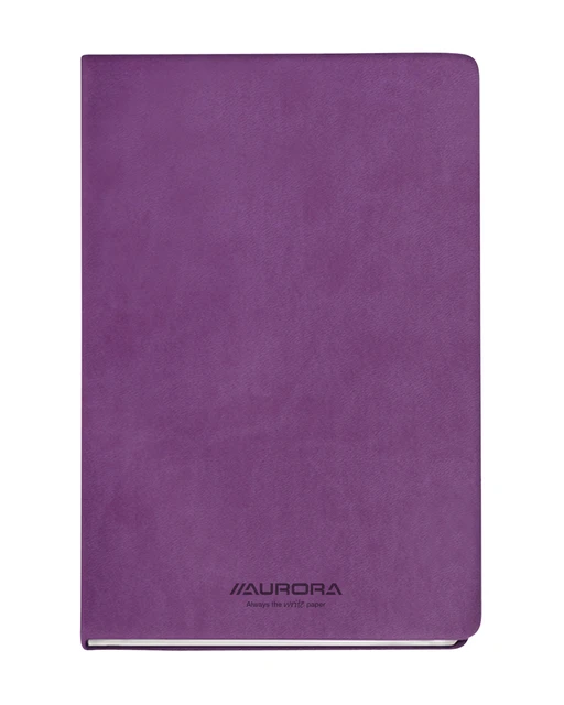 Notitieboek Aurora Capri A5 192blz lijn 80gr violet
