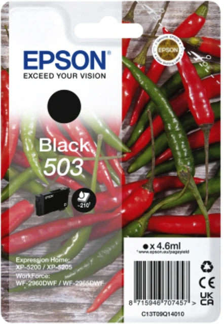 Inktcartridge Epson 503 T09q14 Zwart