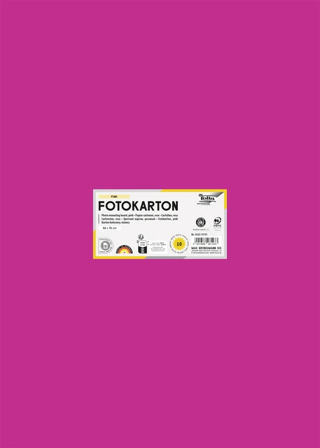 Fotokarton Folia 300gr 50x70cm 23 Roze