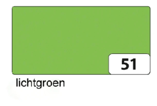 Fotokarton 2zijdig 50x70cm 300gr nr 51 lichtgroen