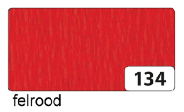 Crepepapier Folia 250x50cm nr134 rood