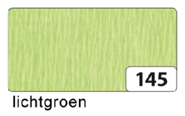 Crepepapier Folia 250x50cm nr145 lichtgroen