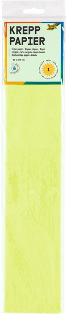 Crepepapier Folia 250x50cm nr145 lichtgroen