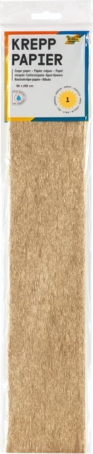 Crêpepapier Folia 50x250cm 10vel 9125 goud