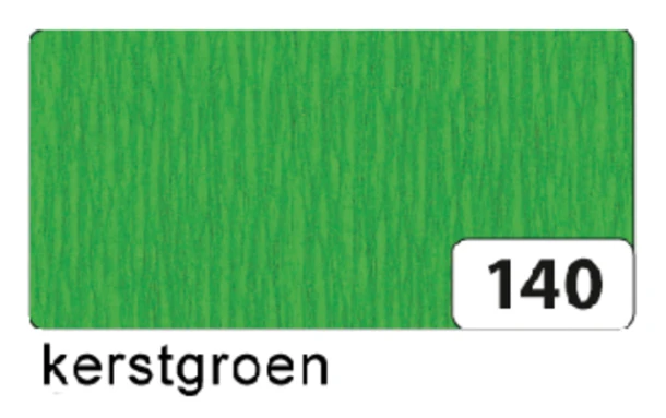 Crepepapier Folia 250x50cm nr140 kerstgroen