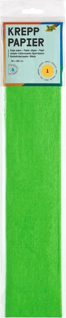 Crêpepapier Folia 50x250cm 10vel 140 geelgroen