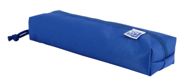 Pennenetui Oxford Rechthoek Blauw