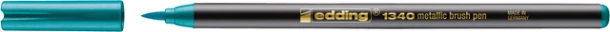 Brushpen edding 1340 metallic groen