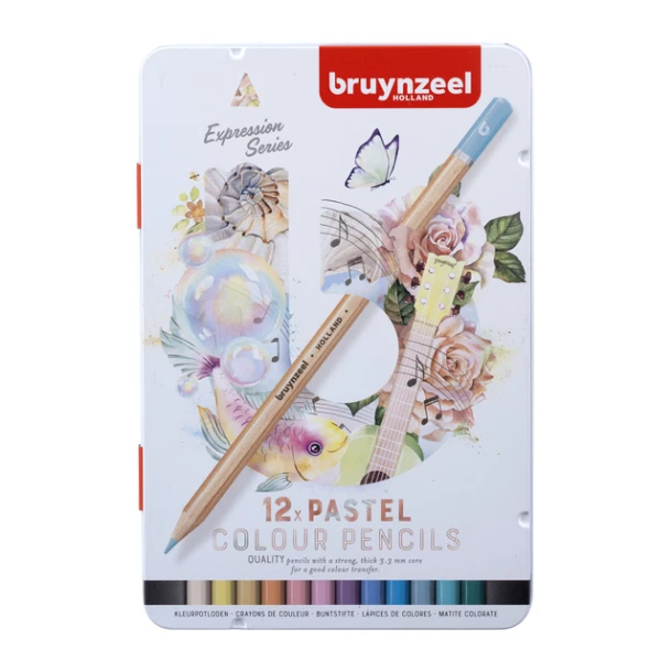 Kleurpotlood Bruynzeel Expression 12st Pastel